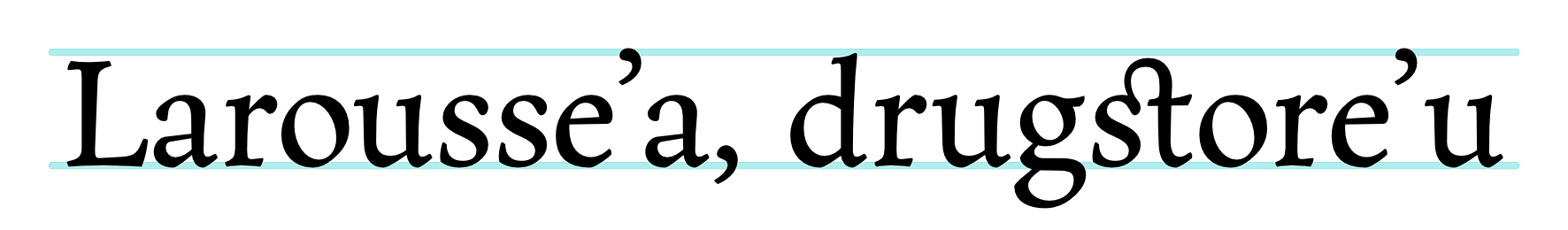 Apostrof i końcówka fleksyjna